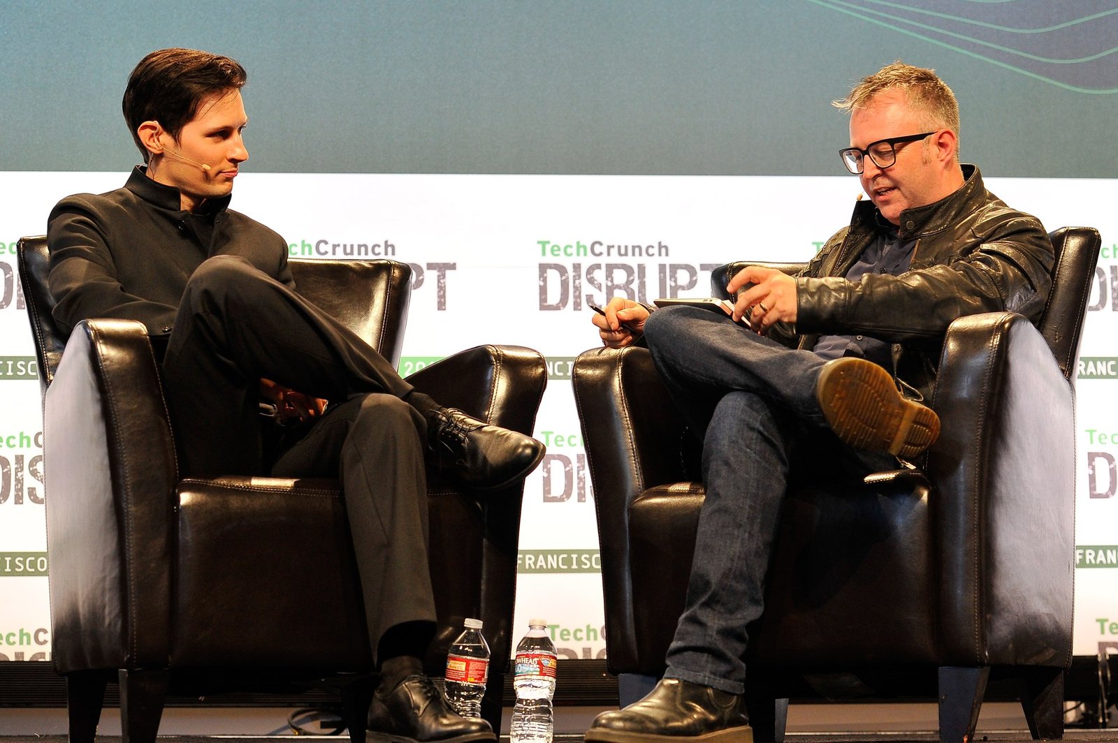 Pavel Durov, founder and CEO of Telegram, at a technology conference