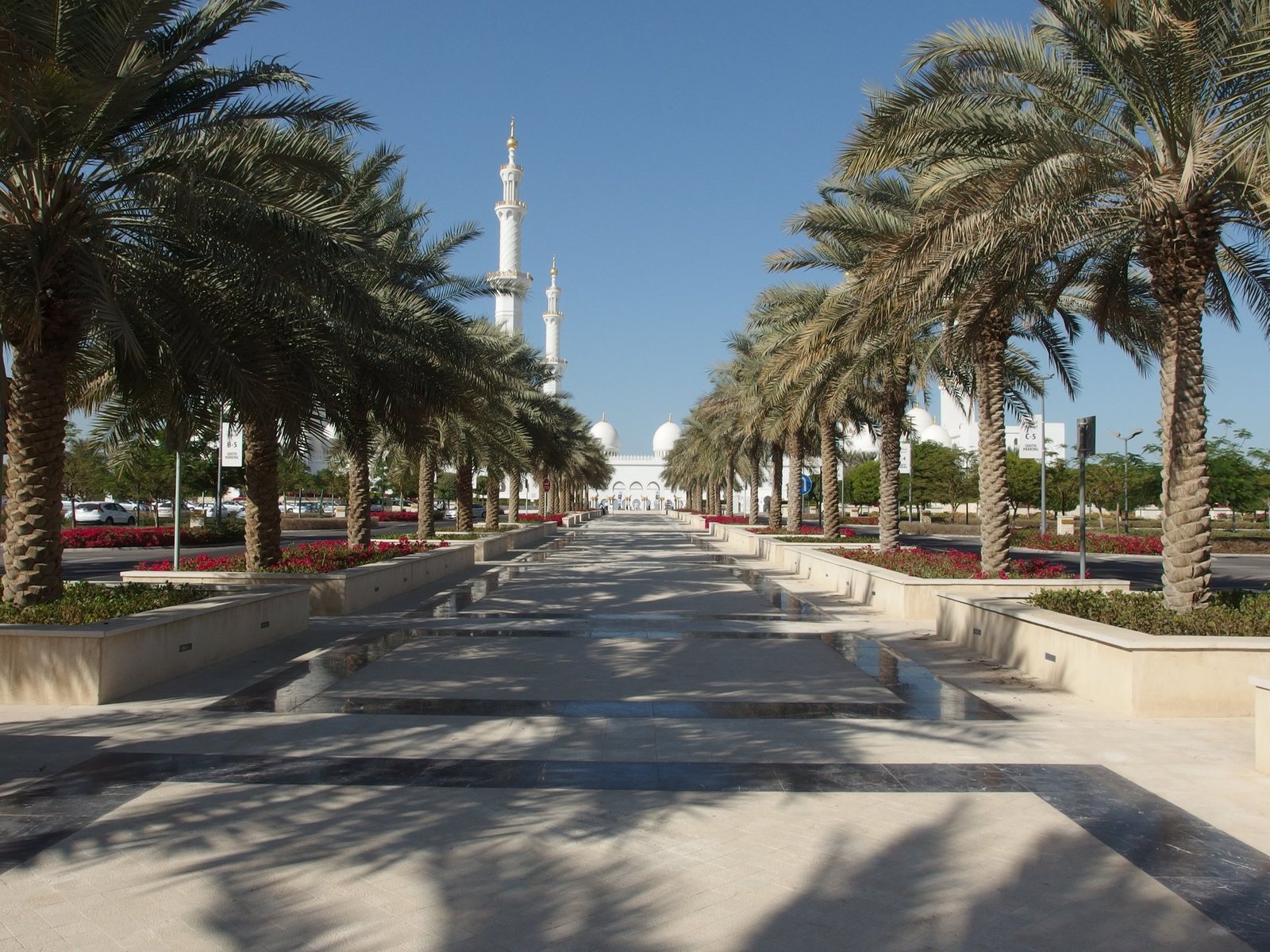 Sheikh Zayed Grand Mosque in Abu Dhabi, the capital city where Sheikh Mansour was born and where he serves in government