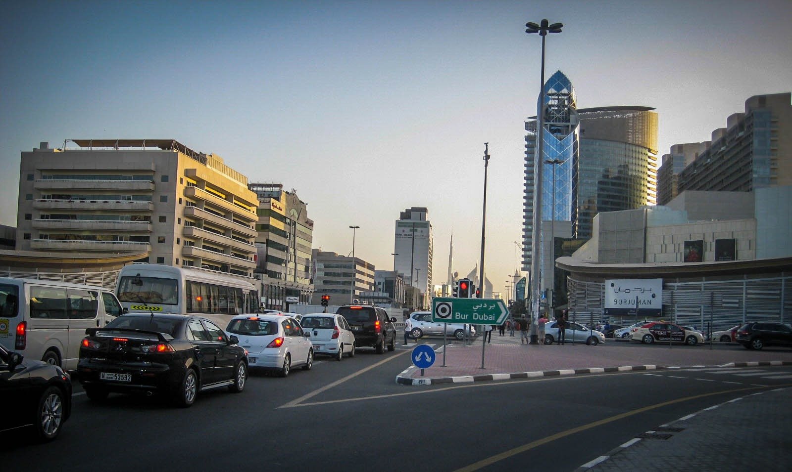 Residential street in Bur Dubai — tenants anywhere in Dubai must register Ejari with the Land Department