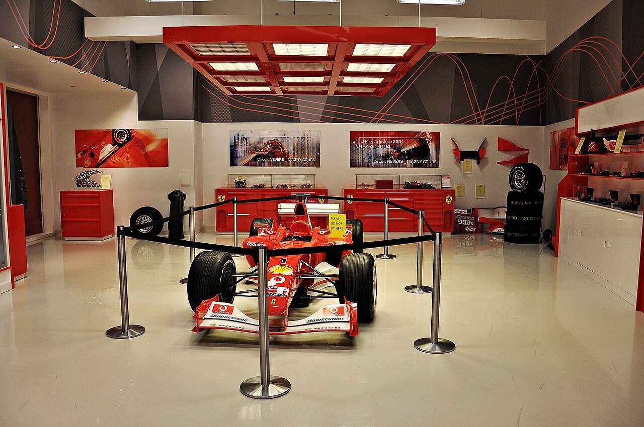 Ferrari World Abu Dhabi on Yas Island near Yas Village