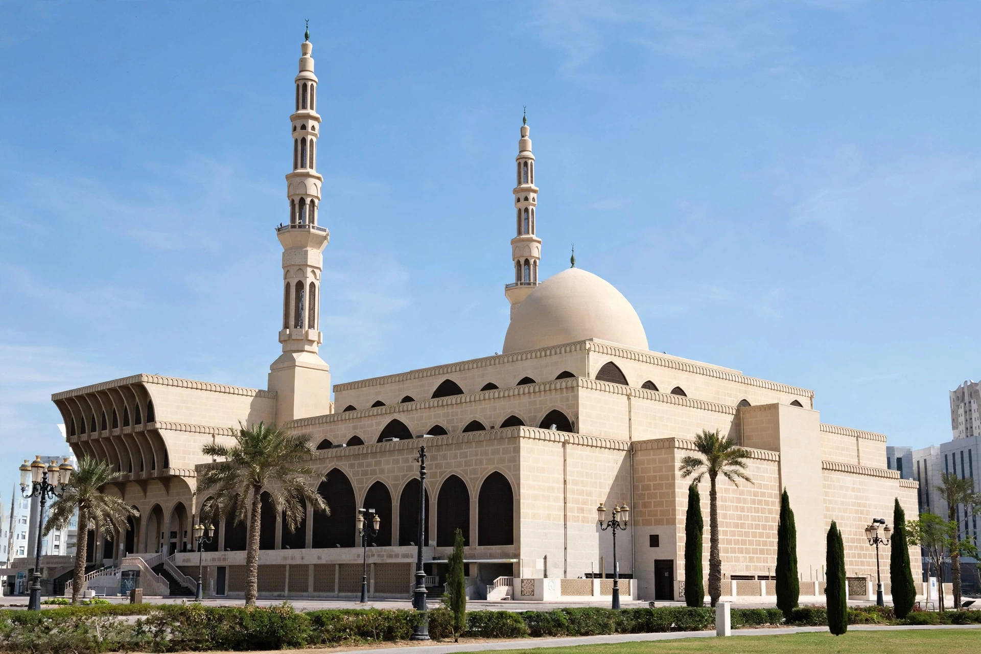 prayer time sharjah — King Faisal Mosque
