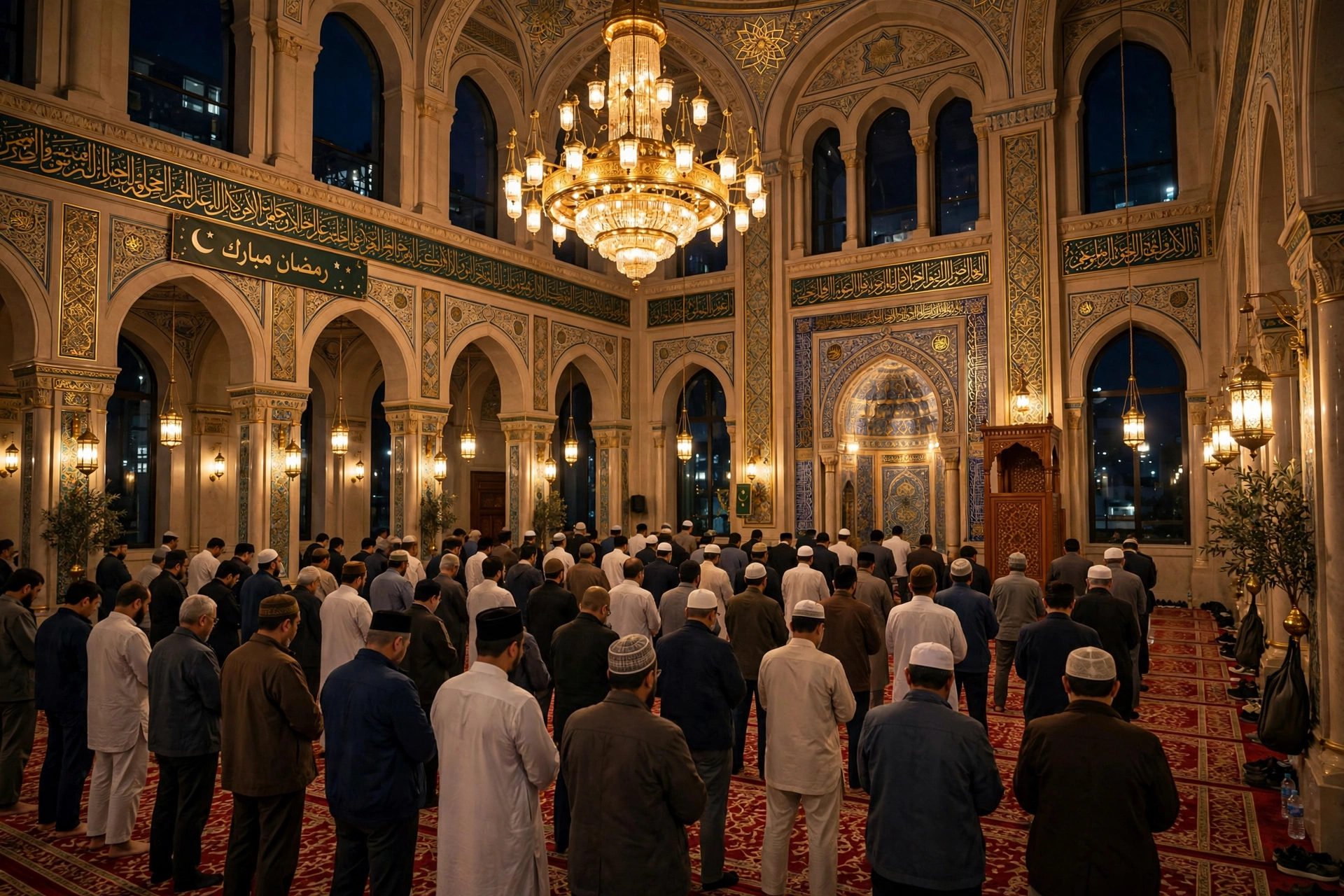 taraweeh prayer time sharjah — night prayer in Ramadan