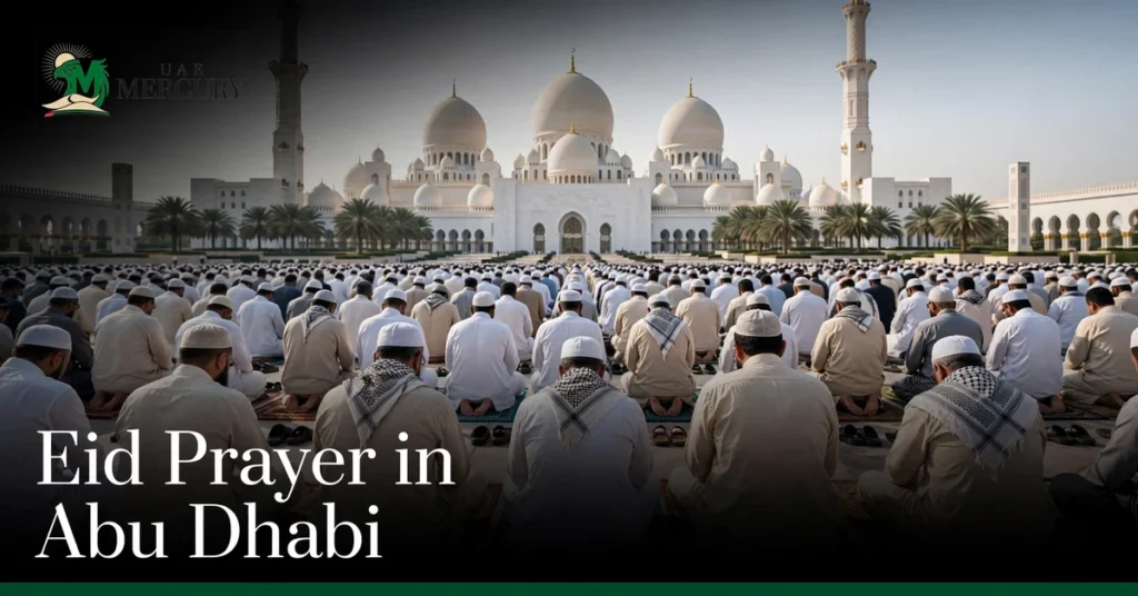 Where to pray Eid in Abu Dhabi 2026 locations