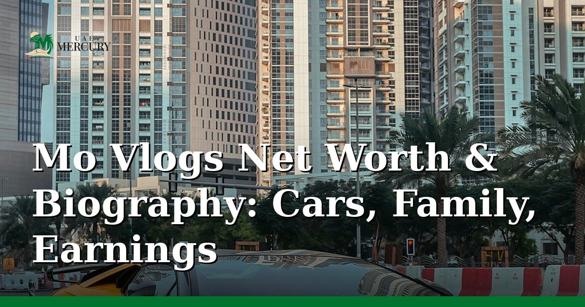 Mo Vlogs net worth and biography — Mohamed Beiraghdary's cars, family and earnings