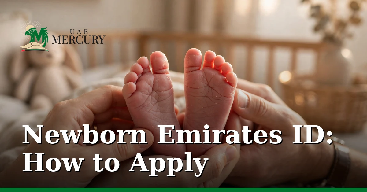 Newborn Emirates ID application guide — emirates id for newborn: documents, 120-day deadline and steps