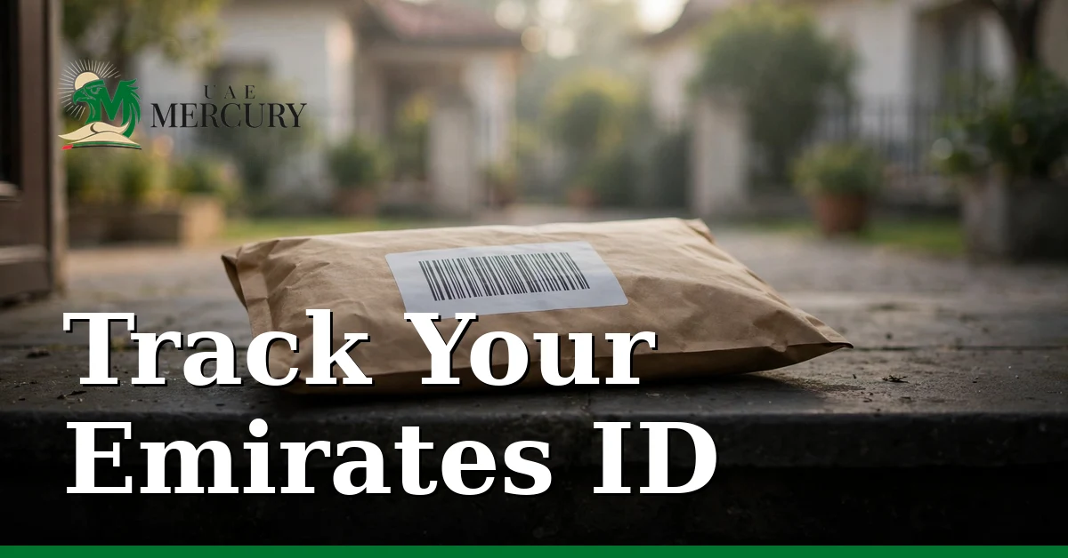 Emirates ID tracking with PRAN number — emirates id tracking: follow your application from submission to delivery