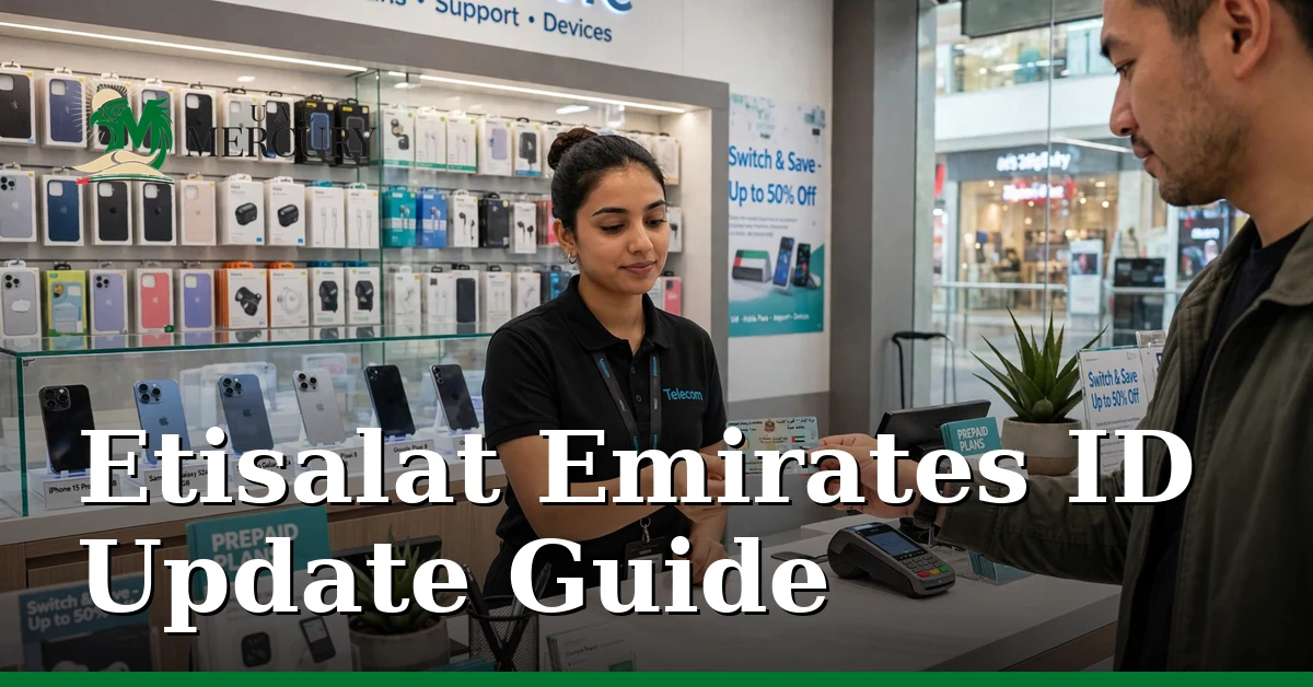 How to update Emirates ID on Etisalat — etisalat emirates id update: app, website and store methods
