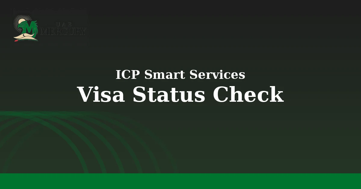 ICP Smart Services visa status check — check UAE visa validity online for Abu Dhabi, Sharjah and other emirates