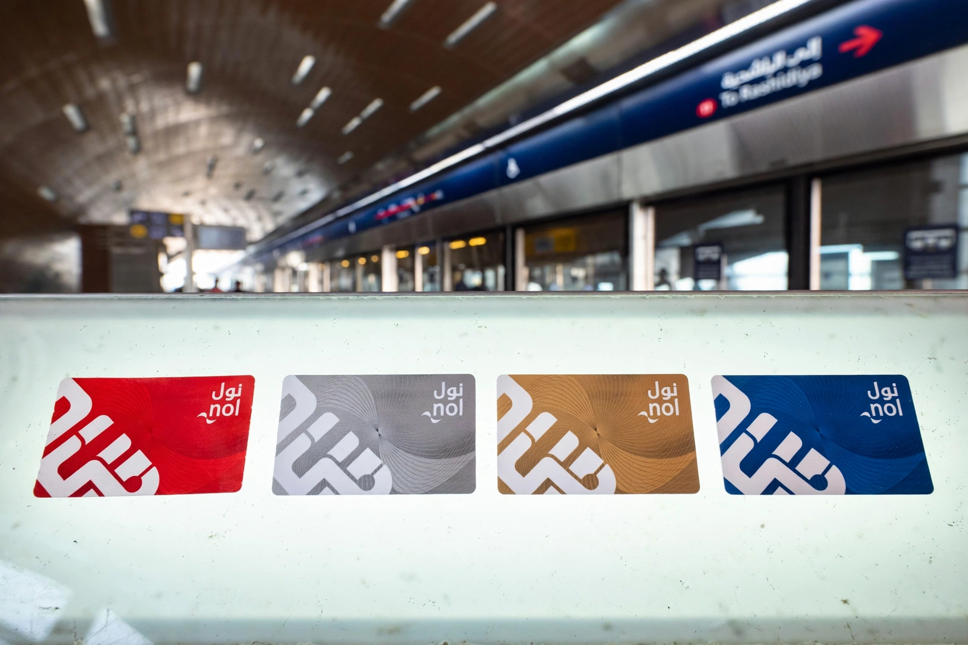 nol card dubai tourist options — red ticket, silver, gold and nol travel cards compared