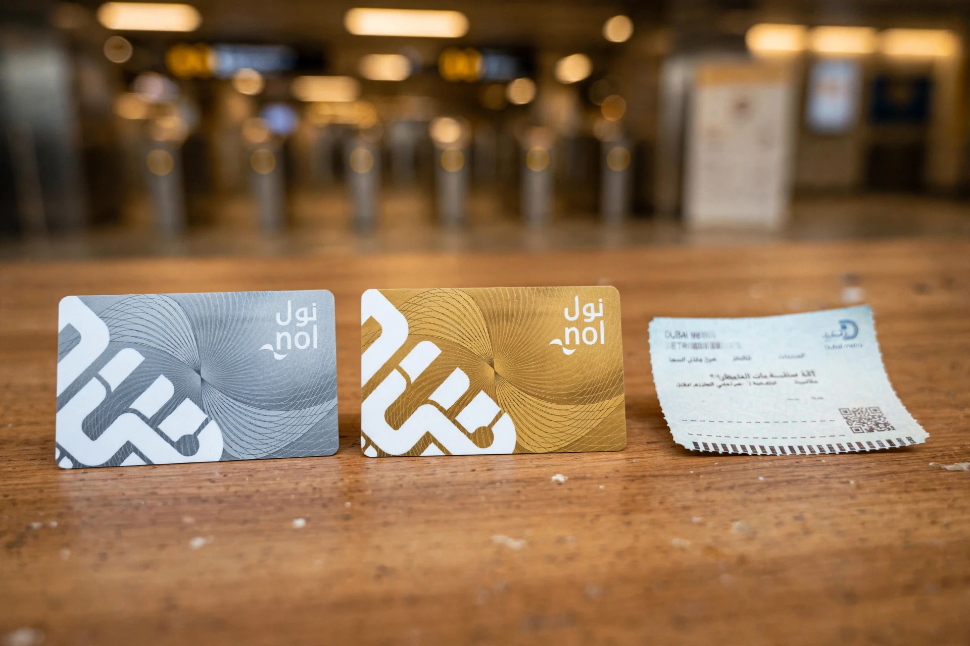 nol card types compared — silver and gold nol cards side by side