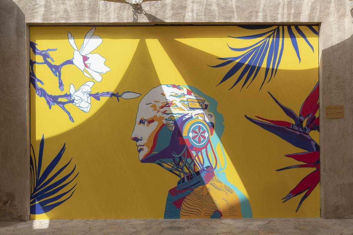 Satwa Roundabout Dubai street art and murals nearby